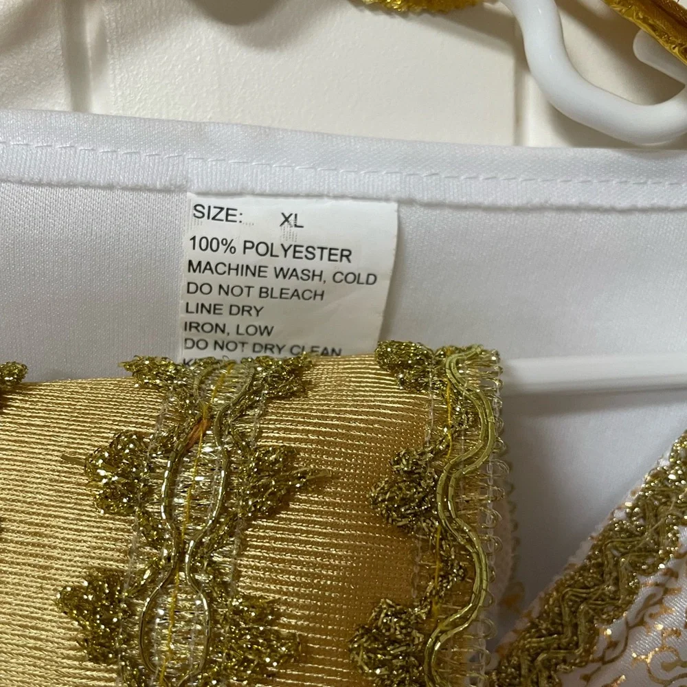 2 Pcs Greek Toga Girls Roman Costume - Picture 2 of 4